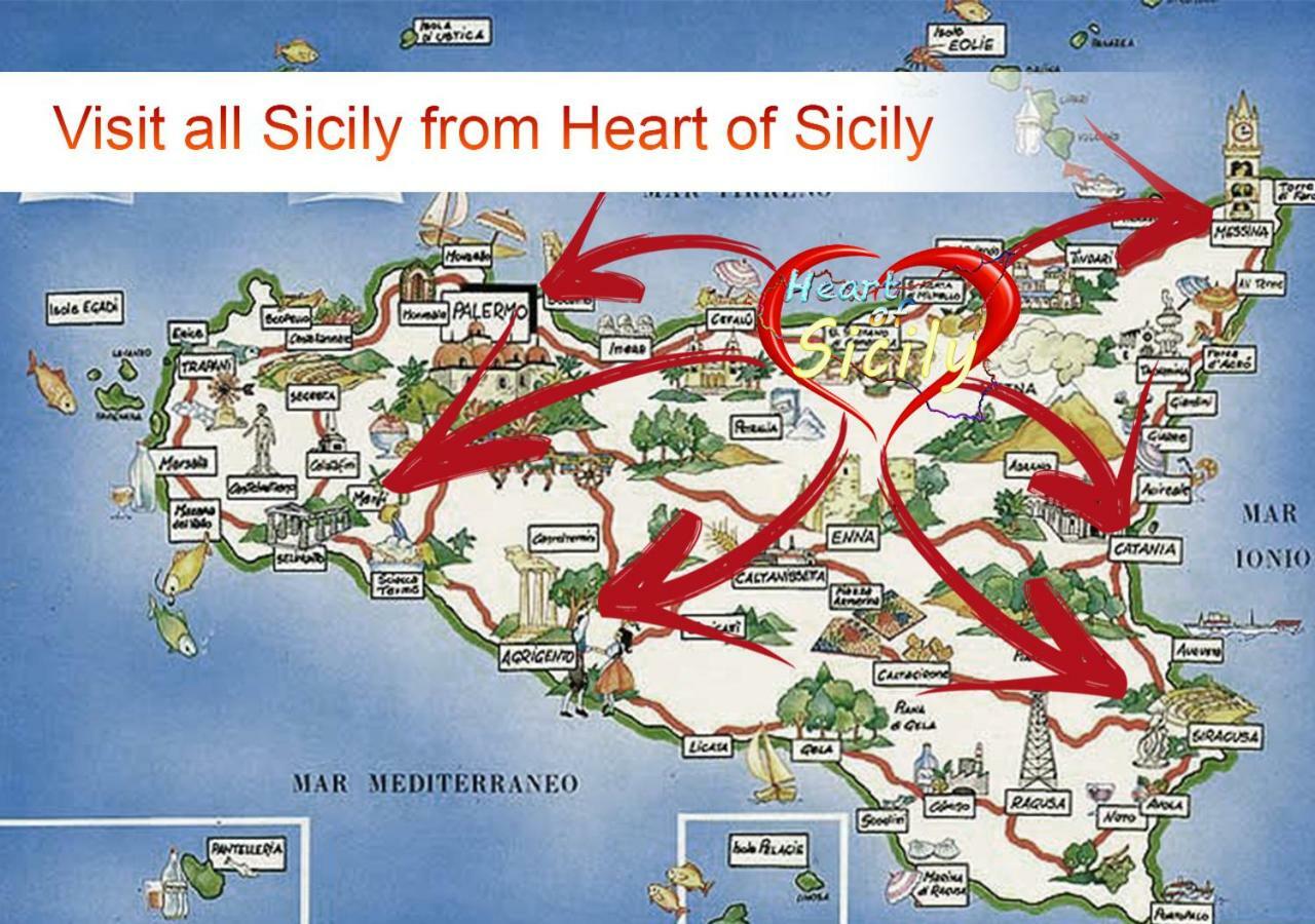 Heart Of Sicily Hotel Mistretta Eksteriør billede